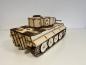 Preview: Panzerkampfwagen VI „Tiger“ WWII Tank as 3D large model - Side vie rear RH